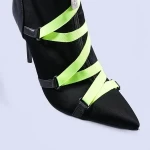 Lucia zöld női bokacsizma