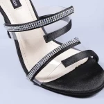 Latika fekete női szandál