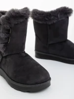 Scotti szürke gyerek csizma, textil anyagból készült