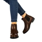 Amaya barna női bokacsizma