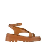 Abilene camel női szandál, műbőrből készült