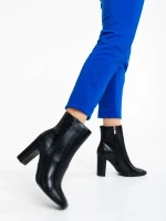 Beter fekete női bokacsizma ökológiai bőrből