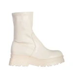 Ellery bézs női csizma, műbőrből készült