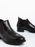 Raeka barna női bakancs természetes bőrből