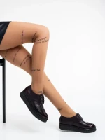 Lawanda gránátszínű női alkalmi cipő természetes bőrből