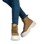 Erena bézs női bakancs