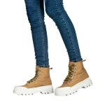 Erena bézs női bakancs