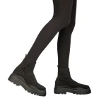 Triza fekete női sportcipő