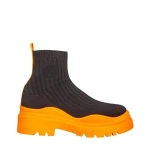 Triza fekete és narancssárga női sportcipő