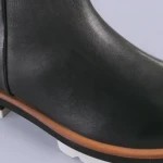 Opera fekete bőrcsizma