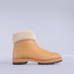 Opera sárga bőrcsizma