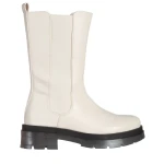 Avelyn bézs színű női csizma ökológiai bőrből