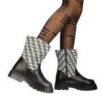 Afika fekete női csizma