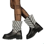 Afika fekete női csizma