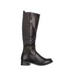 Malla fekete női csizma