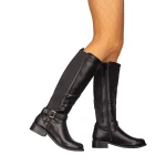 Peliz fekete női csizma