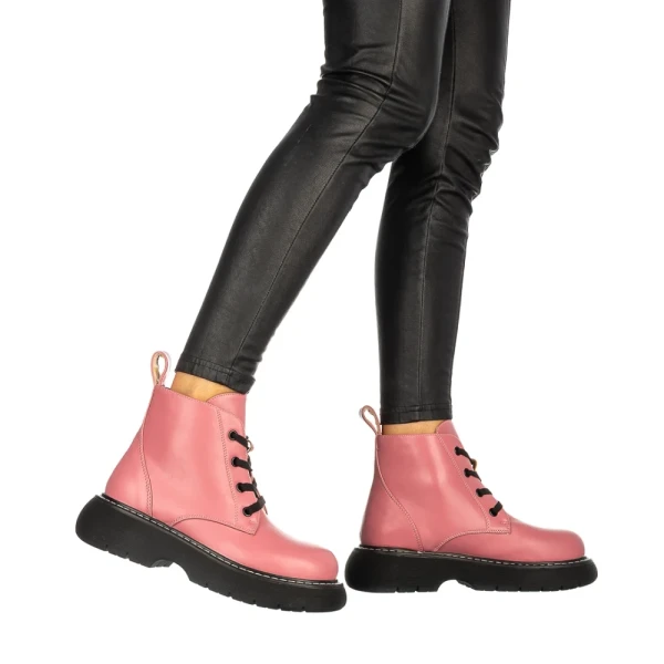 Oveda rózsaszín női bakancs