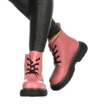 Oveda rózsaszín női bakancs