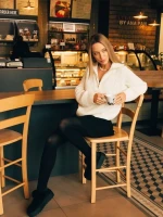 Temaria fekete női papucs textil anyagból