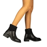 Giunia fekete női bokacsizma