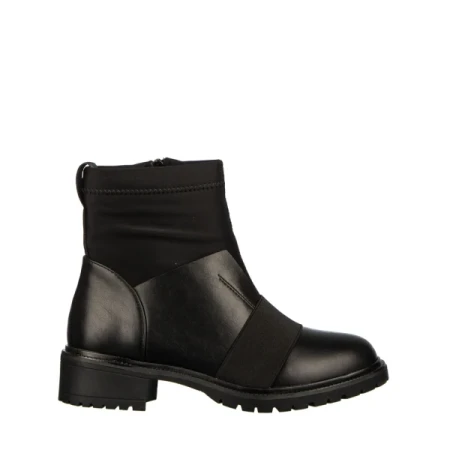 Giunia fekete női bokacsizma