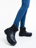 Apolena fekete női gumicsizma