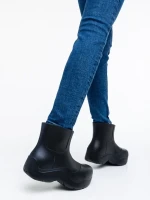 Apolena fekete női gumicsizma