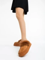 Lyzbeth tevebarna női papucs textil anyagból