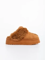 Lyzbeth tevebarna női papucs textil anyagból