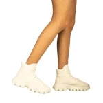 Jolia fehér női bakancs