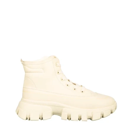 Jolia fehér női bakancs