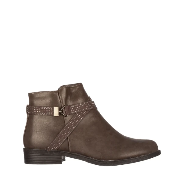 Gifa szürke női bokacsizma