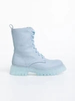 Maryse kék női bakancs ökológiai bőrből