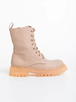 Maryse rózsaszín női bakancs ökológiai bőrből