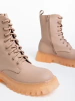 Maryse rózsaszín női bakancs ökológiai bőrből