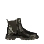 Grim fekete női bokacsizma