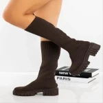 Desmi barna női csizma textil anyagból