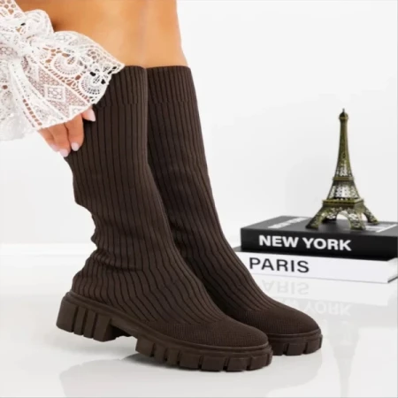 Desmi barna női csizma textil anyagból