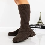 Desmi barna női csizma textil anyagból