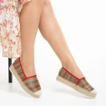 Amilla piros női espadrile