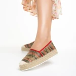 Amilla piros női espadrile