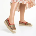 Amilla piros női espadrile