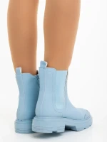 Adeliza kék női bakancs ökológiai bőrből