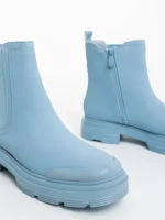 Adeliza kék női bakancs ökológiai bőrből