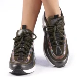 Nikol zöld női sportcipő