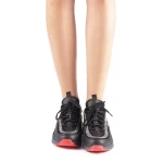 Nikol fekete női sportcipő