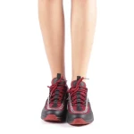 Nikol bordó női sportcipő