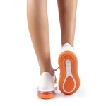 Sadal fehér és sárga női sportcipő