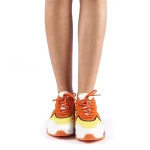 Sadal fehér és sárga női sportcipő