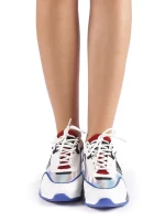 Tamina fehér és kék női sportcipő